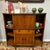 Chestnut Mid Century Modern Style Bookcase For Sale - Image 8 of 9
