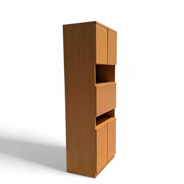 Tall Bar Cabinet With Drop-Front Mirror, 1980s, Bauhaus Designs Canada For Sale - Image 18 of 18