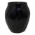 Late 20th Century Santa Clara Pueblo Blackware Pottery Pot For Sale