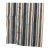 Vintage African Moss "Saria Linear" Indigo Throw For Sale