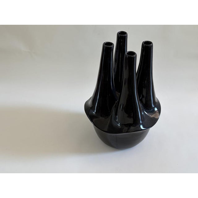 1990s Vintage Portuguese Brutalist Flower Vase, 1990s For Sale - Image 5 of 7