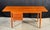 Brown Danish Modern Teak Drop-Leaf Writing Desk With Two Drawers, Denmark, 1960s For Sale - Image 8 of 12