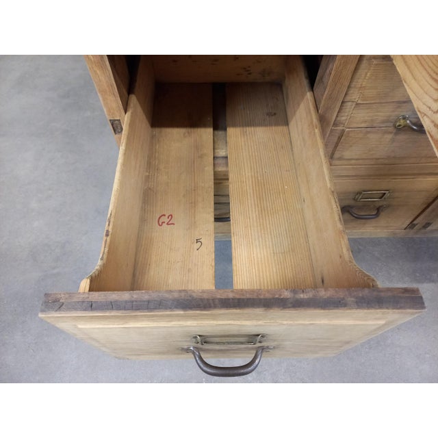 Oak Workshop Cabinet with Drawers, 1890s For Sale - Image 12 of 18