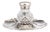 19th Century English Silver Inkwell For Sale