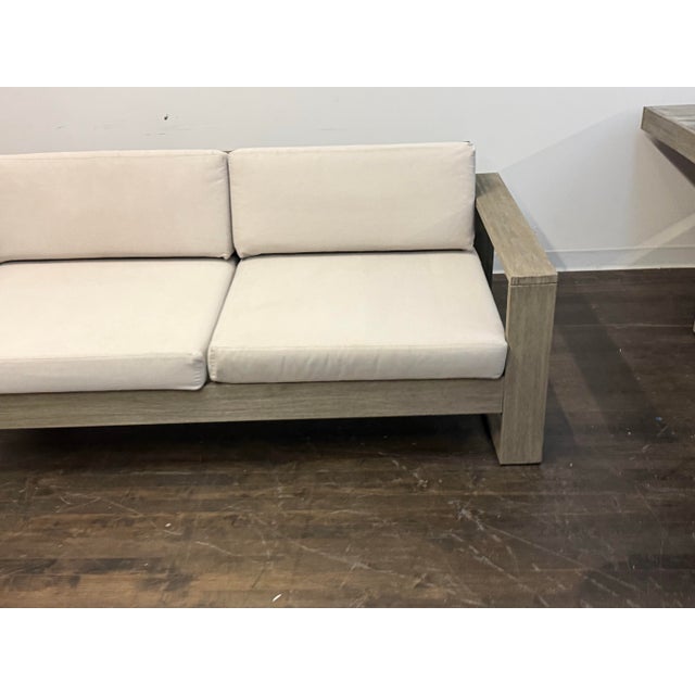 West Elm West Elm Portside Outdoor Sofa For Sale - Image 4 of 12