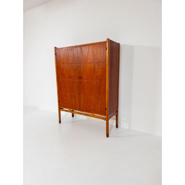 Swedish Bangkok Cabinet by Yngve Ekström for Westerbergs Möbler, 1950s For Sale - Image 3 of 12