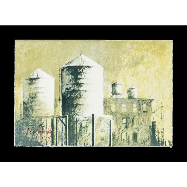 Color lithograph, on Magnani-Pescia paper. Paper size 22.5cmx33cm, work size 22.5 cm x 33 cm. Excellent condition, no...