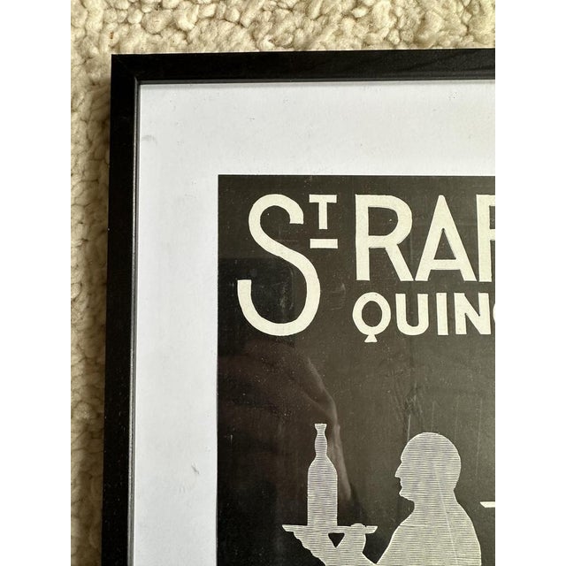 Vintage French St. Raphael Quinquina Advertisement Poster, 1920s For Sale - Image 12 of 14