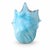 Art Deco Vintage MCM Murano Style Italian Art Deco Glass Bowl Vase For Sale - Image 3 of 3