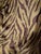 Contemporary Designer High End Animal Velvet Upholstery Fabric-1 1/3 Yard For Sale - Image 3 of 10