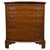 20th Century English Bow-Front Burr Walnut Chest of Drawers For Sale - Image 13 of 13