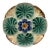 Majolica Water Lily Pond Plate Wasmuel, Circa 1890 For Sale