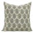 Fabdivine Handmade Block Print, Kusum-Gry, Linen Blend Pillow Cover- 14x20 Inch For Sale