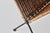 Mid 20th Century Scandinavian Style Hand-Woven Rattan Metal Folding Magazine Newspaper Rack Mid Century Modern For Sale - Image 14 of 16