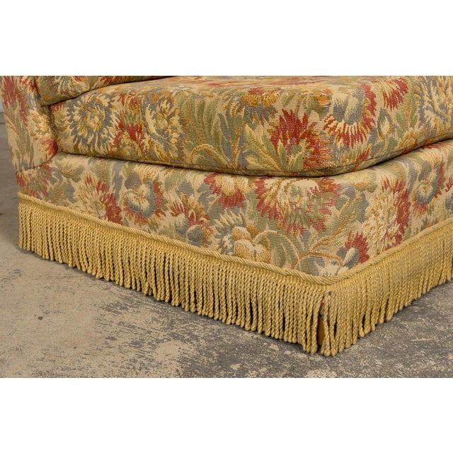 Vintage French Country Sofas in Floral Tapestry – A Pair For Sale - Image 16 of 18
