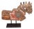 Carved Wooden Horse on Stand, 1940s For Sale