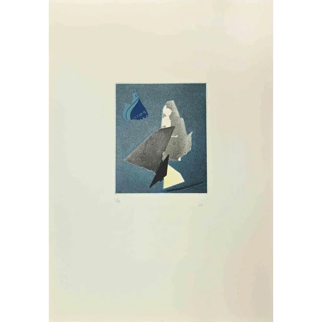 Modern Hans Richter, Abstract Composition, Etching, 1970s For Sale - Image 3 of 4