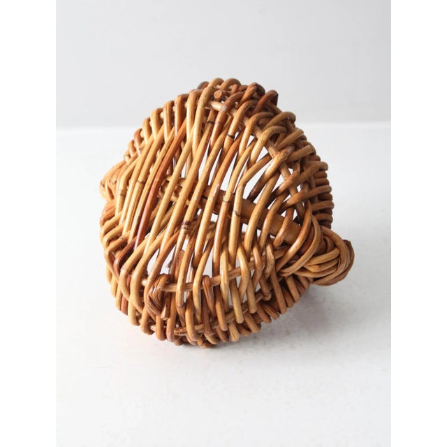 Vintage Small Melon Basket For Sale - Image 10 of 10