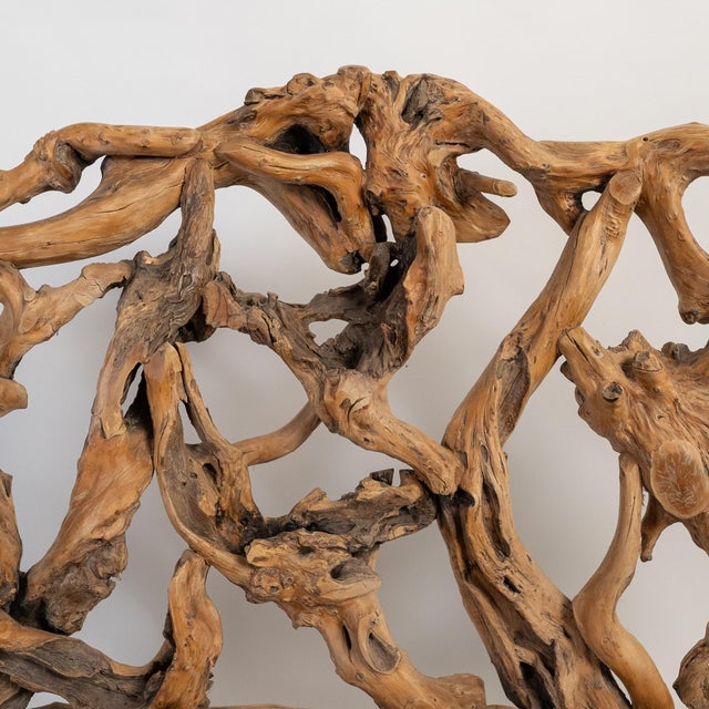 1920s Folk Art Twig & Hickory Bench For Sale In New York - Image 6 of 6