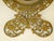 Late 19th Century Beveled Glass Mirror Gold Gilt Pierced Antique Aesthetic Movement, Victorian Table Wall Gilded Cast Iron Reticulated For Sale - Image 12 of 15