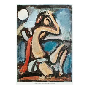 1987 After Georges Rouault "Legendary Figure" for Verve (1940), Second Edition Full-Color Print