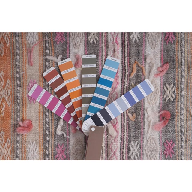 1960s Vintage Turkish Wool Kilim Runner 1'9'' X 23'1'' For Sale - Image 12 of 13