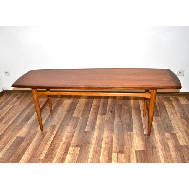 HMB Furniture Rörvik Coffee Table, 1960s, in Restored conditions. Designed 1960 to 1969 This piece has an attribution...