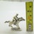 Vintage Italian Sterling Silver 925 Racing Horse Figurine from Arezzo, 1970s For Sale - Image 10 of 11