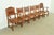 Early Romweber Antique English Jacobean Carved Oak and Burl Wood Armchairs, Pair For Sale - Image 12 of 13