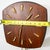Mid Century Modern Wall Clock Rosewood Pendulum Weights Hanging Junghans Chime For Sale - Image 9 of 9