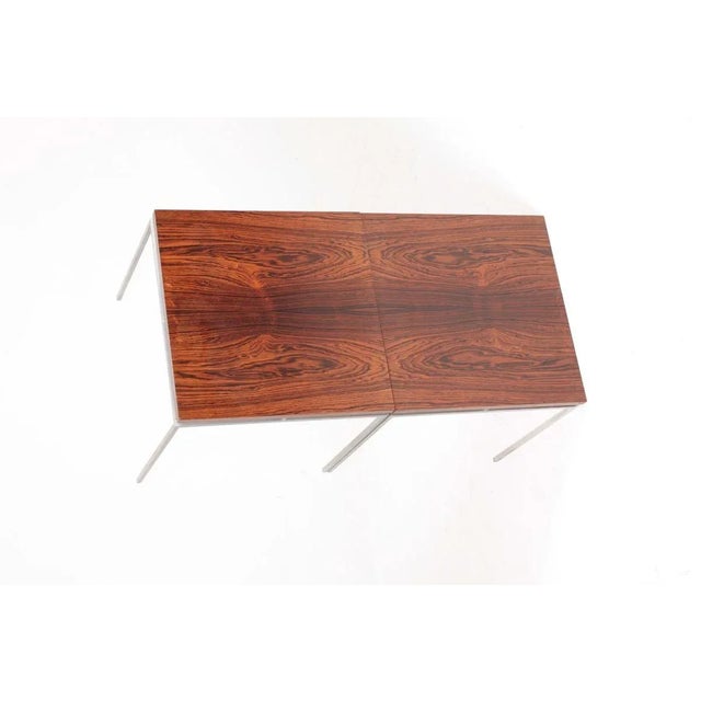 Rosewood Side Tables by Knud Joos for Jason Møbler, 1950s, Set of 2 For Sale - Image 10 of 12