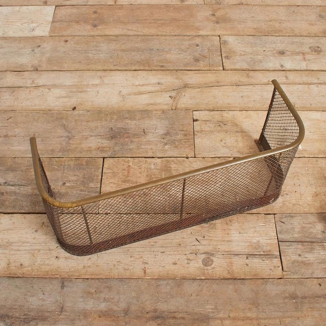 Victorian Antique Fire Guard Fender For Sale - Image 3 of 9