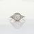 Modern Classic Diamond Solitaire Ring – Solid 18k Gold, 4.5mm Round Cut Fine Jewelry, Size 6.75 For Sale - Image 3 of 8