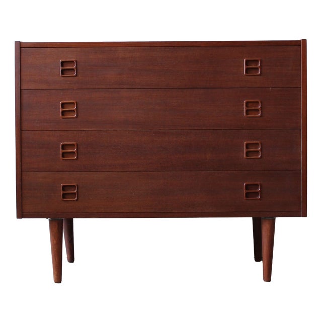 Vintage Danish Chest of Drawers in Teak, 1960s For Sale