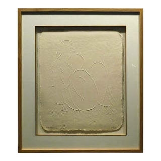 R.C.Gorman "Kiana" Paper Cast Hand Signed&numbered Framed 1988 Art Limited Edition For Sale