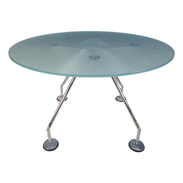 Nomos Dining Table attributed to Norman Foster for Tecno, 1990s For Sale