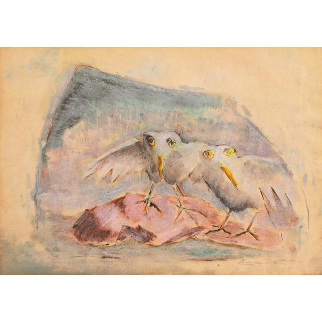 'New to the World' by Frances Pratt, 1947, Hans Hoffmann, Brooklyn Museum, Corcoran, Parson School, Art Students League For Sale - Image 9 of 9