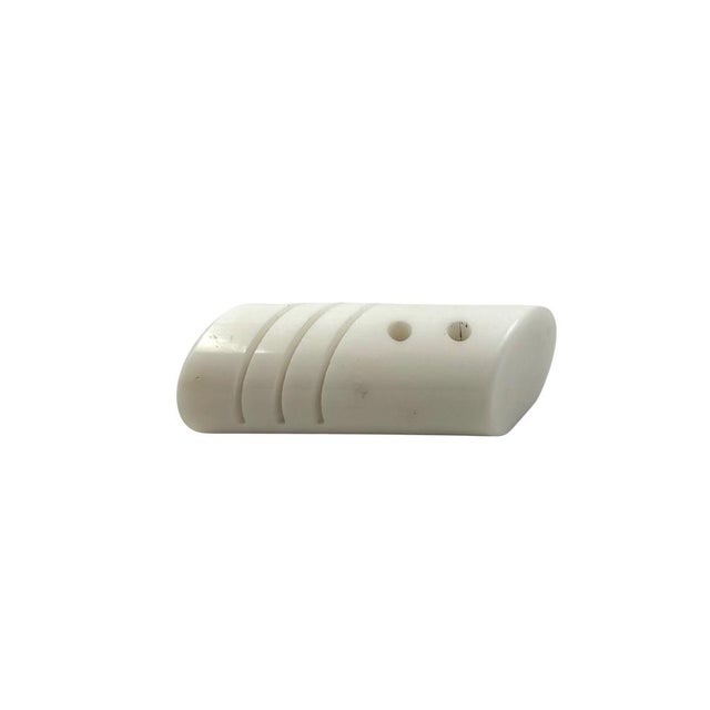 Gemstone White Quartz Desk Organizer, Italy, 1980s For Sale - Image 7 of 9