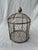 Vintage Indoor Wire Birdcage Garden Cloche For Sale - Image 15 of 17