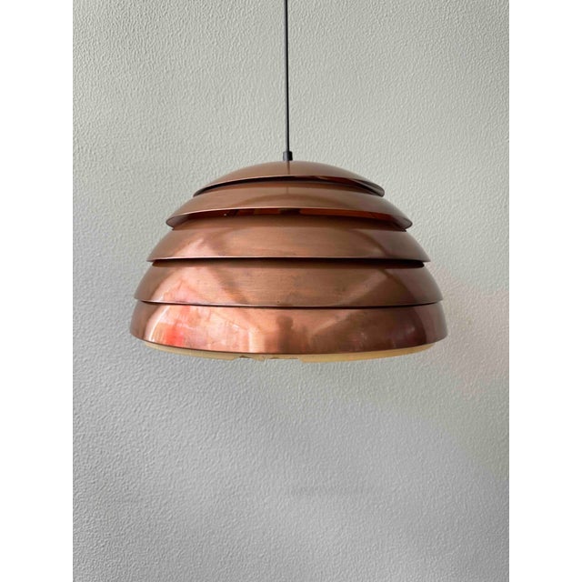 Model T325/450 Pendant Lamp in Copper by Hans-Agne Jakobsson, Markaryd, Sweden, 1960s For Sale - Image 9 of 18