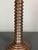 Wood Brutalist French Wood Turned Mushroom Table Lamp in the style of Charles Dudouyt, 1950s For Sale - Image 7 of 12