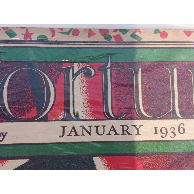 Set 3 Fortune Magazine Covers 1930's to Frame Wall Decor For Sale In Milwaukee - Image 6 of 9