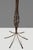 Rare Mid-Century Modern Rustic Hand-Forged Twisted Metal Torchiere Table Lamp by Robert Sonneman for George Kovacs, Usa, C. 1990 For Sale - Image 13 of 15