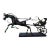 Vintage Paco Valle Horse and Rider Wireframe Brutalist Sculpture For Sale