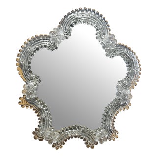 Mirror by Archimede Seguso for Murano, Italy, 1950s For Sale