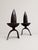 Brutalist Forged Bronze Pricket Candlesticks, 1960s, Set of 2 For Sale - Image 9 of 9