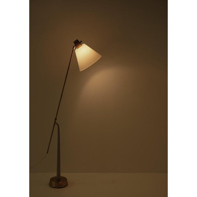 Mid-Century Floor Lamps attributed to Hans Bergström for Ateljé Lyktan, Sweden, 1940s, Set of 2 For Sale - Image 10 of 12