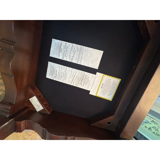 Brown Set of 4 Maitland Smith Theodore Alexander Chairs For Sale - Image 8 of 8