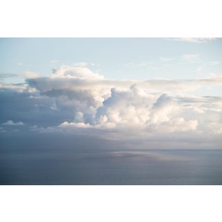 Mediterranean Seascape Art, Coastal Photography, Kefalonia Greece Landscape, Large 54 X 36" 'Clouds Over the Ionian Sea' Fine Art Photography Print For Sale
