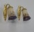 Cherrier & Besnus - Muller frères A beautiful pair of French art deco wall sconces in gilded bronze or solid brass made...